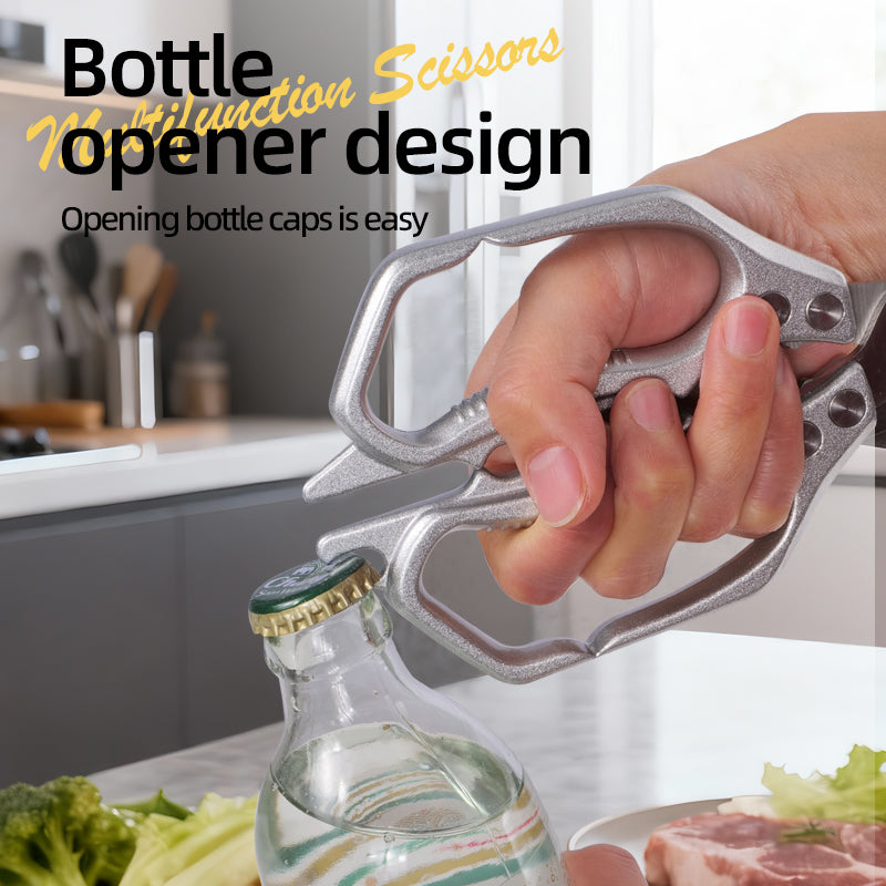 Tijeras de Cocina Multiusos – Acero Inoxidable y Aluminio
