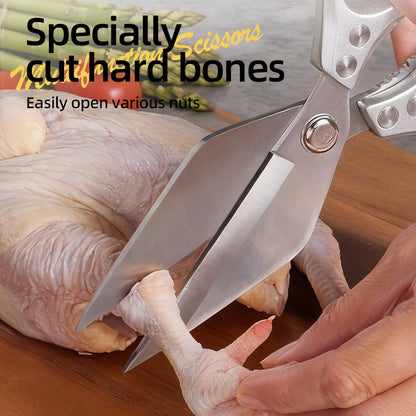 Tijeras de Cocina Multiusos – Acero Inoxidable y Aluminio