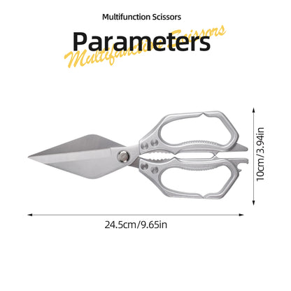 Tijeras de Cocina Multiusos – Acero Inoxidable y Aluminio
